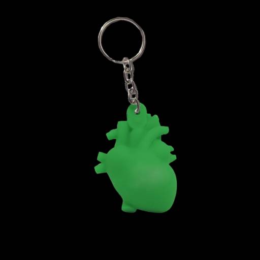 Chaveiro Coração 2 Vinil oca Personalizada em São José do Rio Preto, SP por Public Gráfica e Brindes