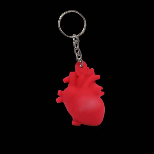 Chaveiro Coração 2 Vinil oca Personalizada em São José do Rio Preto, SP por Public Gráfica e Brindes