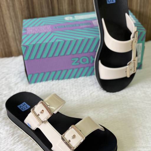 OFF WHITE CLARO/PRETO