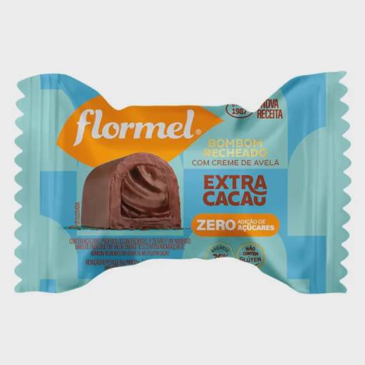 Bombom Recheado com Creme de Avelã 15g - Flormel