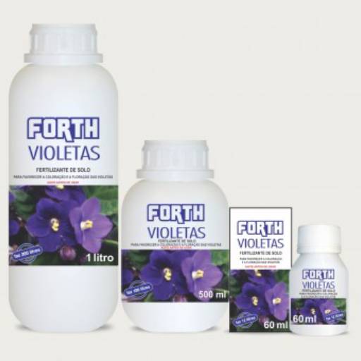 Fertilizante Líquido Forth Violetas