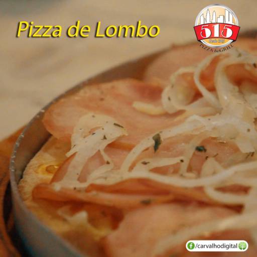 Pizza Lombo por 515 Pizzaria e Grill