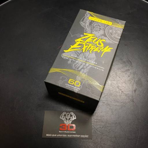 CONSTRUA MÚSCULOS COM ZEUS EXTREME por 3D Suplementos