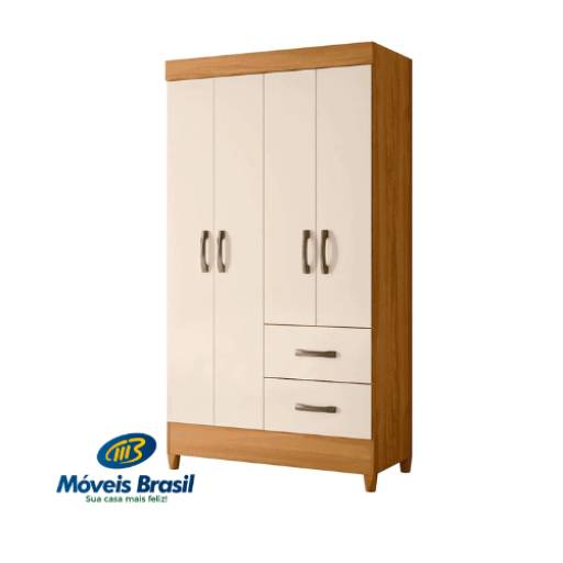 Roupeiro Albatroz Mobi Capela por Móveis Brasil