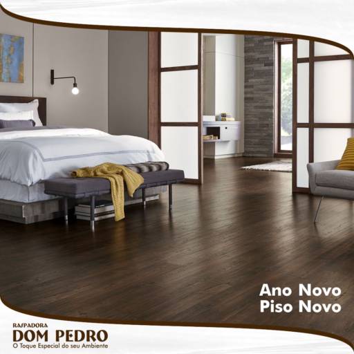 Ano Novo = Piso Novo por Raspadora Dom Pedro