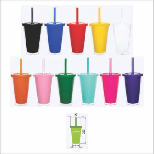 Copo Duplo Click em São José do Rio Preto, SP por Public Gráfica e Brindes