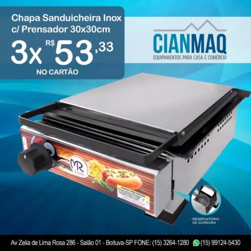 Chapa Sanduicheira