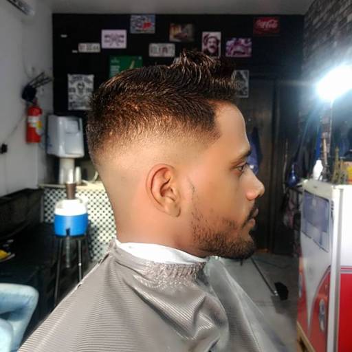 Corte  por Barbearia Novo Visual