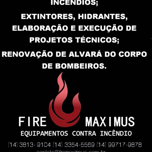 ALVARÁ CORPO DE BOMBEIROS por Fire Maximus Equipamentos Contra Incêndio