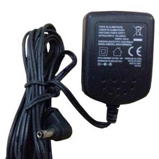 Fonte de telefone sem fio 9V