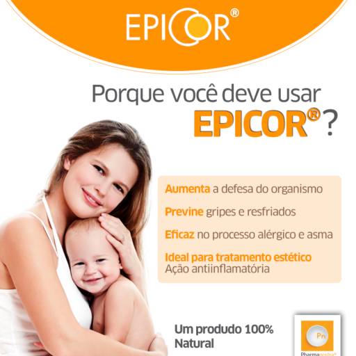 Epicor 250 mg 30 cápsulas em Atibaia, SP por Farmalu - Farmácia de Manipulação