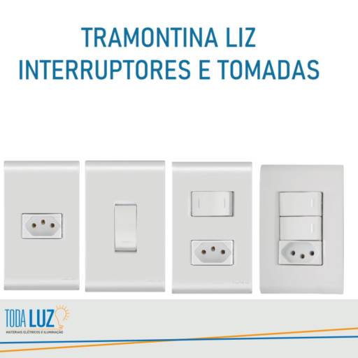 Comprar o produto de Tramontina LIZ em Materiais Elétricos pela empresa Toda Luz Materiais Elétricos e Iluminação em Atibaia, SP por Solutudo