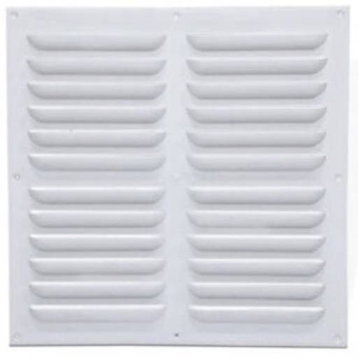 VENTILAÇÃO BEIRAL BRANCA 300x300mm	