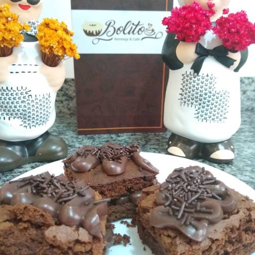 Brownie de brigadeiro por Bolirium Brasil - Padaria Artesanal
