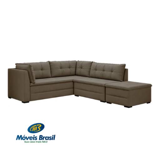 Sofá Ideal Flex Jupter Canto por Móveis Brasil
