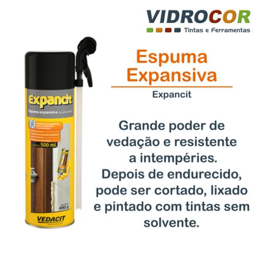 Comprar o produto de Espuma Expansiva Vedacit  / Loja de Tintas Jaú em Spray pela empresa Vidrocor Tintas - Jaú em Jaú, SP por Solutudo