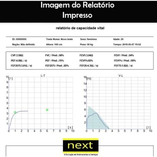 Espirômetro Digital Portátil  em Bauru, SP por  Ideal Instrumentos de Medição