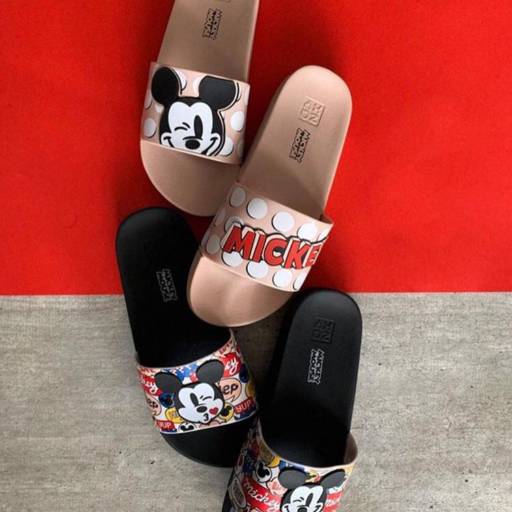 Slide Zaxy Mickey por Missy Plastic Shoes