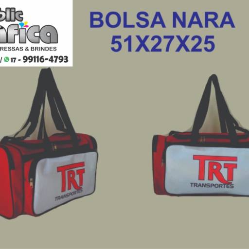 Bolsas malinha e necessaire em São José do Rio Preto, SP por Public Gráfica e Brindes