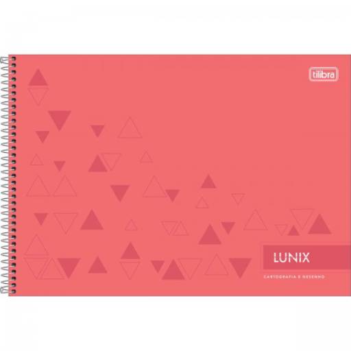 Caderno de desenho e cartografia Lunix