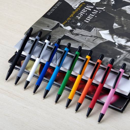 14949B Caneta Metal Touch em São José do Rio Preto, SP por Public Gráfica e Brindes