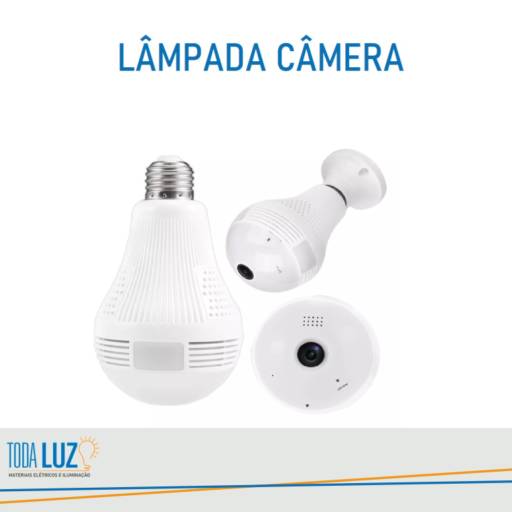 Comprar o produto de Lâmpada Câmera em Segurança pela empresa Toda Luz Materiais Elétricos e Iluminação em Atibaia, SP por Solutudo