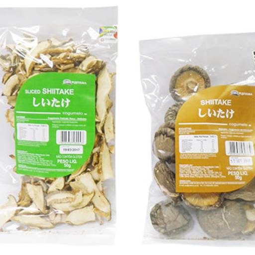 SHITAKE DESIDRATADO por Haru-Ya Produtos Orientais e Veganos