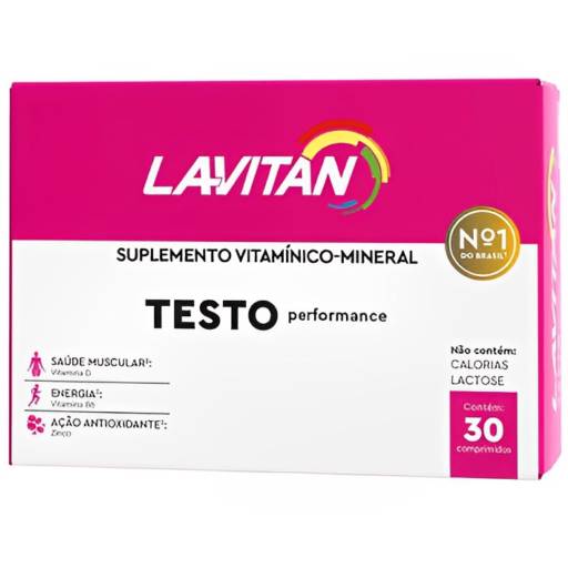 Comprar o produto de LAVITAN TESTO FEMME PERFORMANCE 30 COMPRIMIDOS CIMED  em Vitaminas e Minerais pela empresa Farmácia Rio Preto - Inova do Compre Mix em São José do Rio Preto, SP por Solutudo