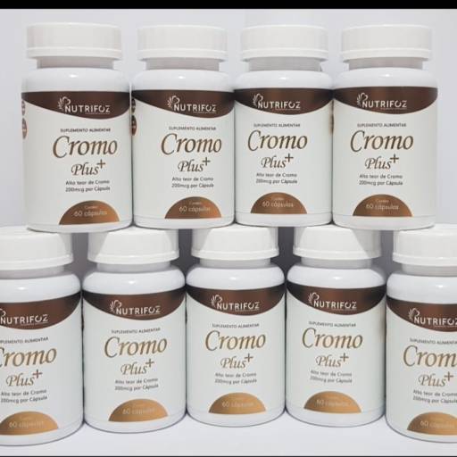 Cromo Plus Concentrado Nutrifoz 60 Cápsulas Cada  