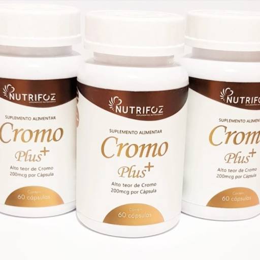 Cromo Plus Concentrado Nutrifoz 60 Cápsulas Cada  