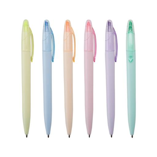 06055 Caneta Plástica Marca Texto em São José do Rio Preto, SP por Public Gráfica e Brindes