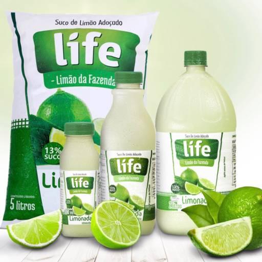 Suco de Limão por Life Sucos - Laranja da Fazenda