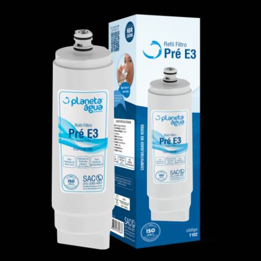 Comprar o produto de Refil Filtro Pré E3 COD. 1013 em Acessórios pela empresa Aquatech Bauru em Bauru, SP por Solutudo