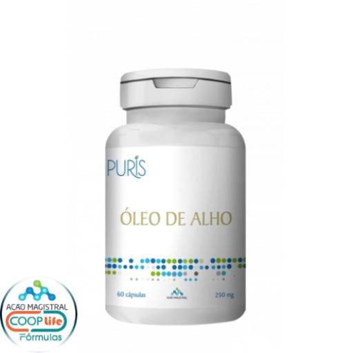 Óleo De Alho Puris 250Mg 60 Caps por Coop Life Fórmulas - Farmácia de Manipulação