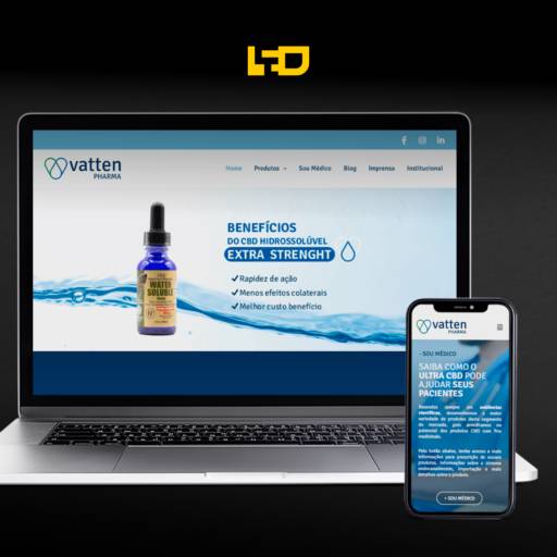 Website Institucional em Praia Grande, SP por Agência de Marketing LED Criativo