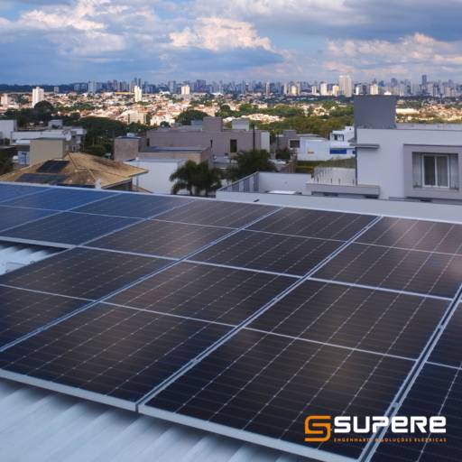Comprar o produto de Energia Solar em Energia Solar pela empresa SUPERE Engenharia e Soluções Elétricas em Piracicaba, SP por Solutudo