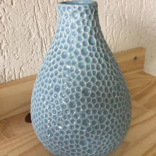 Comprar o produto de Vaso Cerâmica Azul em Vasos Decorativos pela empresa Casa Renove Decoracoes em São Carlos, SP por Solutudo
