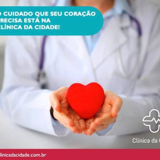 Consulta Cardiologia - Cardiologista  por Clínica da Cidade Medicina Acessível