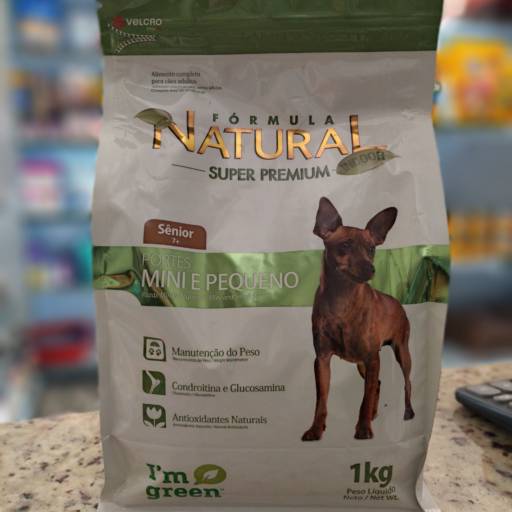 Comprar o produto de Ração pet formula natural 1kg senior  em A Classificar pela empresa AgroCosta em Jundiaí, SP por Solutudo