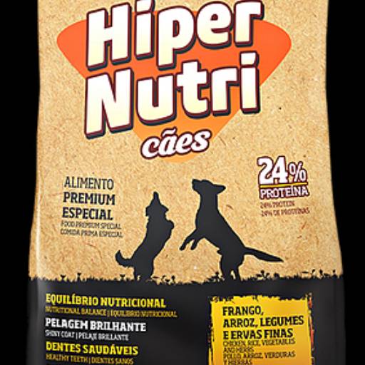 Comprar o produto de Ração Hiper Nutri 15 kg  em Ração para Cachorros pela empresa Perdigueiro Clínica Veterinária e Petshop em Ourinhos, SP por Solutudo
