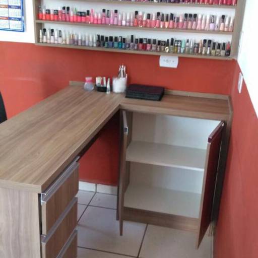 Suporte para esmalte de madeira em Avaré por BJA Marcenaria