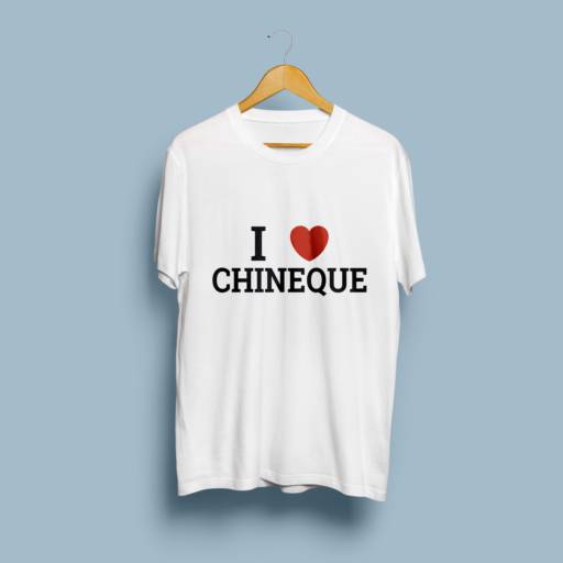 Camisa "i love chineque" por Joinvilleiros