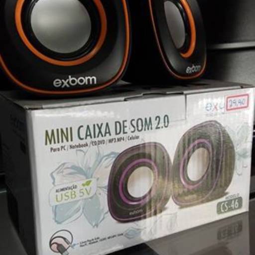 Mini Caixa de Som   por eSysten Informática