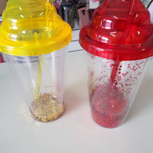 Copo com Glitter por Icase - Cases e Acessórios 