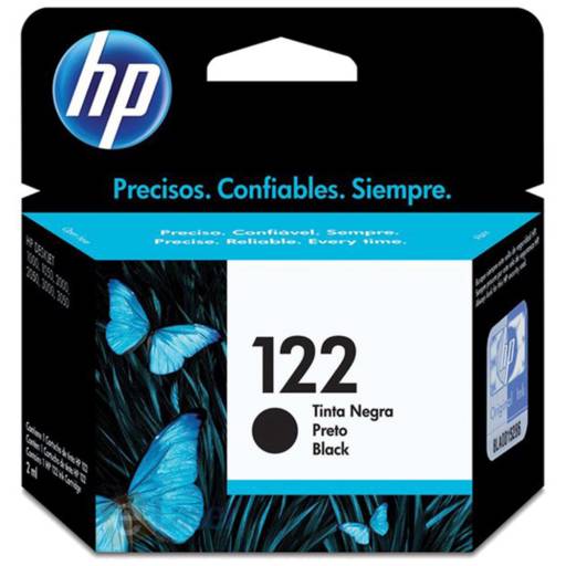 Cartucho Original HP 122 - Preto 