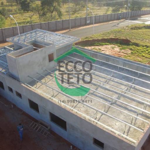 Residencial Spazio, cobertura matálica por Ecco Teto Estruturas Galvanizadas