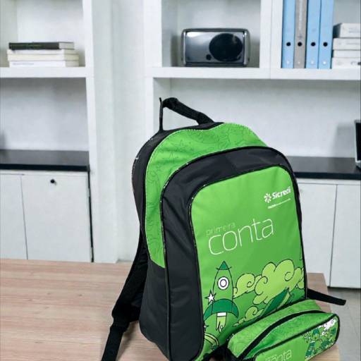 Kit com a Mochila Personalizada