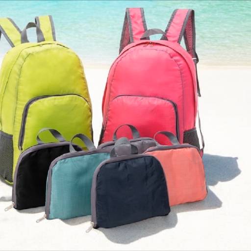 Mochila De Nylon Dobrável 21 L