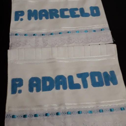 Toalhas de mão personalizadas por Artes da Faby Atelie
