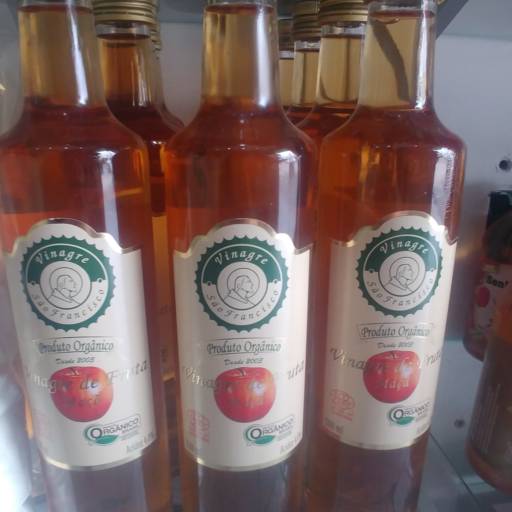 Vinagre Orgânico- São Francisco (vinagre de maça) por Saúde e Vida